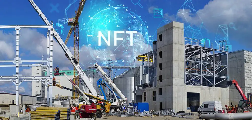 NFT graphic with house

